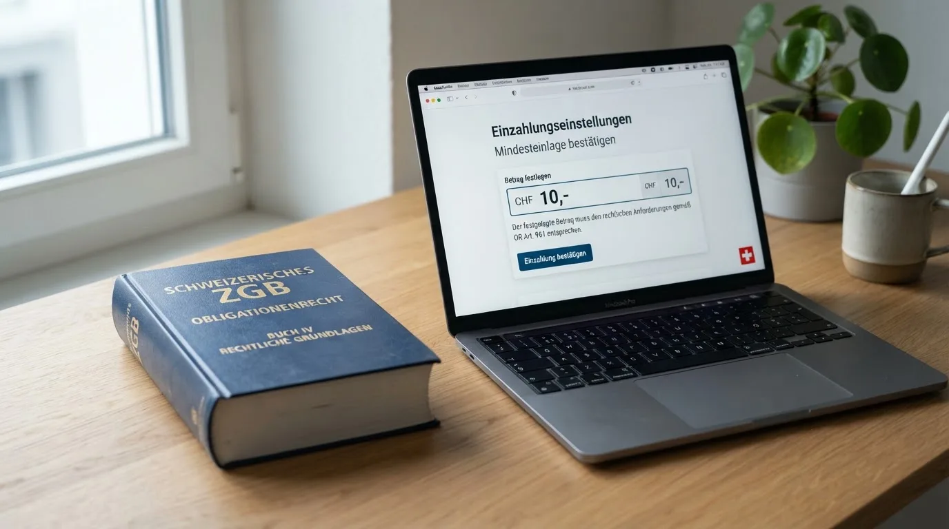 Amtliches Schreiben mit Stempel auf einem Schreibtisch neben einem Gesetzbuch — bitcoin cash casino vergleich